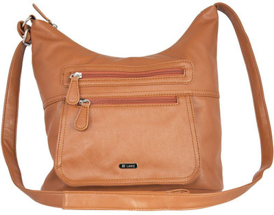 

Lavie Women Formal Tan PU Sling Bag
