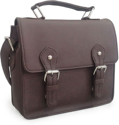 

Toteteca Women Casual Brown PU Sling Bag