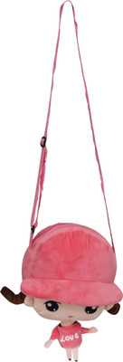 

FabSeasons Girls Casual Pink Cotton Sling Bag