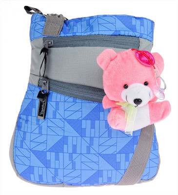 

JG Shoppe Women Casual Blue Polyester Sling Bag