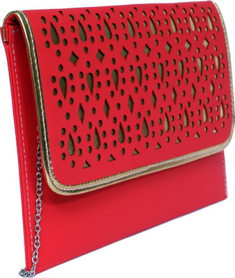 Zasmina Girls Casual Red PU Sling Bag