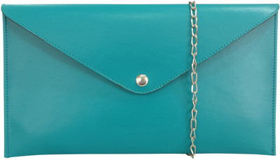 

Toteteca Women Evening/Party Blue PU Sling Bag