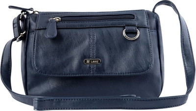 Lavie Women Casual Blue PU Sling Bag