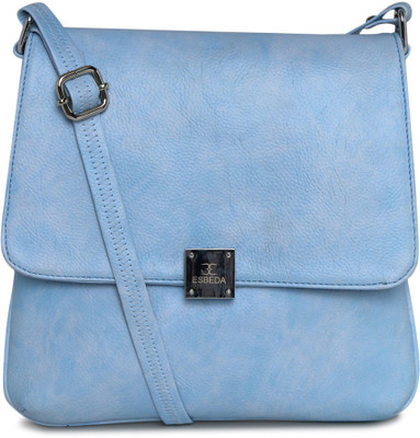 

Esbeda Women Casual Blue PU Sling Bag