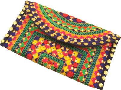 

Minky's Decor Men & Women Casual Multicolor Cotton Sling Bag
