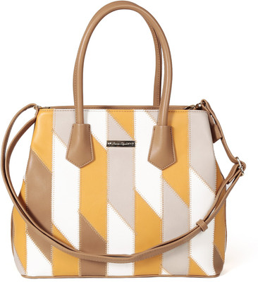 

Leanore Elizabeth Girls Casual Yellow, Grey, White PU Shoulder Bag, Grey;white;yellow