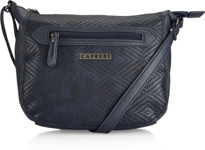 

Caprese Women Casual Blue Leatherette Sling Bag
