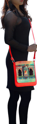 

The Ringmaster Women Casual Green PU Sling Bag