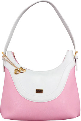 

Anglopanglo Hand-held Bag(Pink, White)