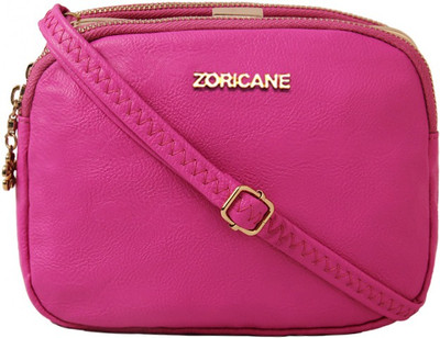 

Zoricane Women Casual Pink PU Sling Bag