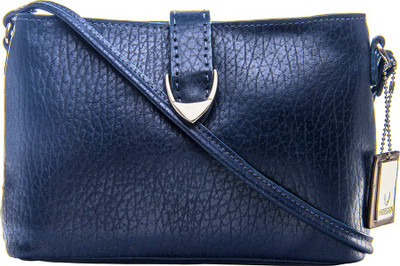 

Hidesign Women Formal Blue Genuine Leather Sling Bag