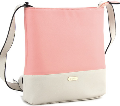 

Lavie Women Casual Pink PU Sling Bag