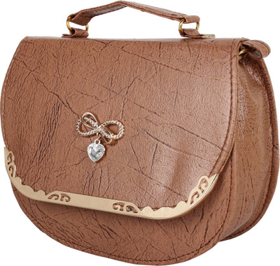 

Ayeshu Women Casual Brown PU Sling Bag