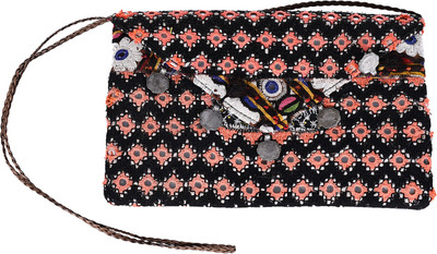 

Jewel Fab Art Women Casual Multicolor Cotton Sling Bag