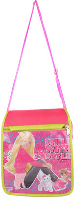 

Arisha kreation Co Women Casual Pink Polyester Sling Bag