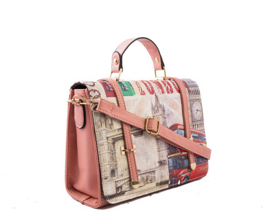 

Legal Bribe Women Casual Pink PU Sling Bag