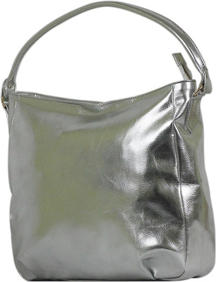 

AFRE Women Casual Silver PU Shoulder Bag