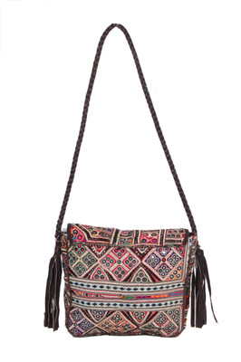 

Jaipur Textiles Hub Women Casual Multicolor Cotton Sling Bag