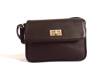 

Tan Ritcher Girls Formal Brown Rexine Sling Bag