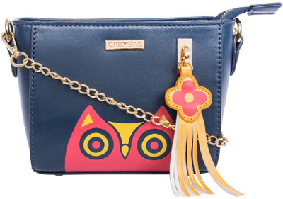 

Chumbak Women Casual Multicolor PU Sling Bag