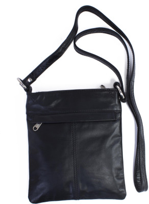 

Ess Tee Women Casual Black Genuine Leather Sling Bag