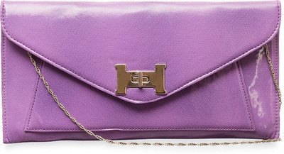 

Skyways Women Evening/Party Purple PU Sling Bag