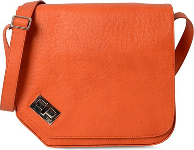 

Baggit Women Casual Orange PU Sling Bag