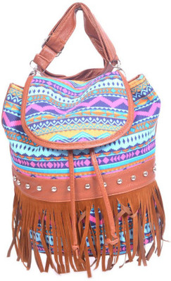 

Frosty Fashion Women Casual Pink Cotton Sling Bag