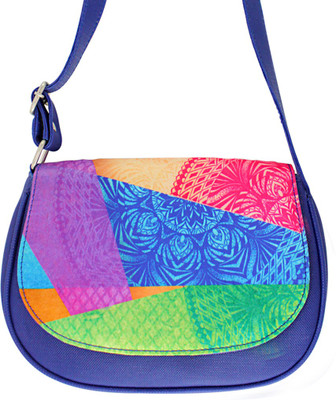 

The Ringmaster Women Casual Multicolor PU Sling Bag