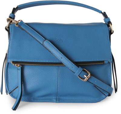 

Allen Solly Women Casual Blue PU Sling Bag