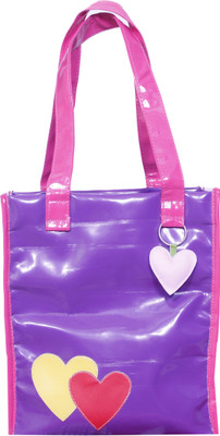 

Kidzbash Girls Purple Rexine Hand-held Bag