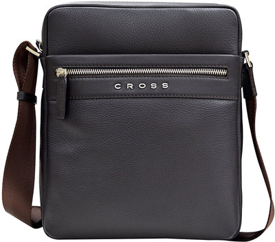 

Cross Men Casual Black Genuine Leather Sling Bag