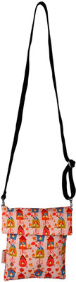 

Nostaljia Women Casual Multicolor Polyester Sling Bag