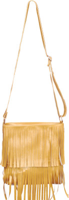 

Deox Girls Gold PU Sling Bag