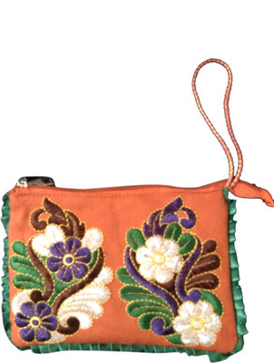 

Fly Angels Women Casual Orange Canvas Sling Bag
