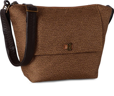 

Baggit Women Casual Brown Cotton Sling Bag
