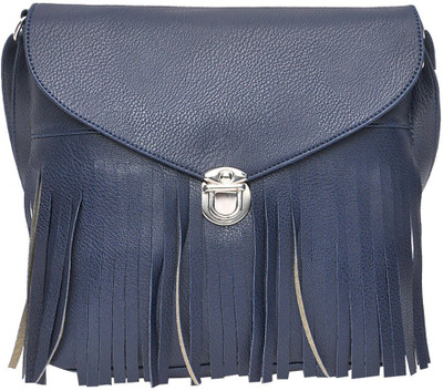 

Hawai Women Casual Blue PU Sling Bag