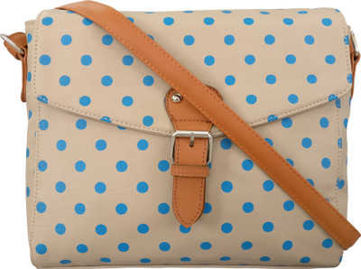 

Toteteca Bag Works Women Casual Beige PU Sling Bag