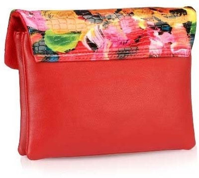 

Lino Perros Women Casual Red PU Sling Bag