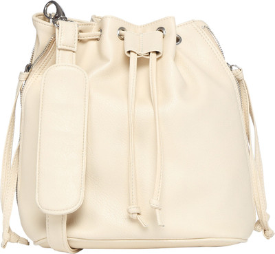 

Starz Women Casual White PU Sling Bag