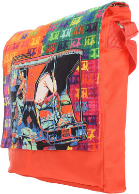 

Fatfatiya Women Casual Multicolor Canvas Sling Bag