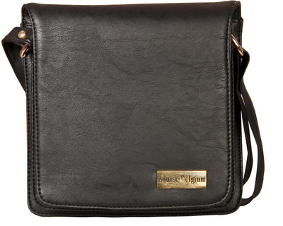 

Louise Belgium Women Casual Black Leatherette Sling Bag