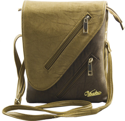 

Voaka Women Casual Brown, Yellow PU Sling Bag