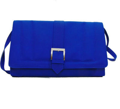 

Estoss Women Casual Blue PU Sling Bag