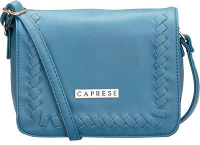 

Caprese Women Casual Blue Leatherette Sling Bag