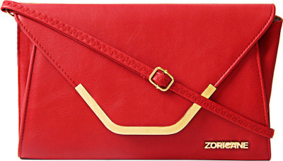 

Zoricane Women Casual Red PU Sling Bag