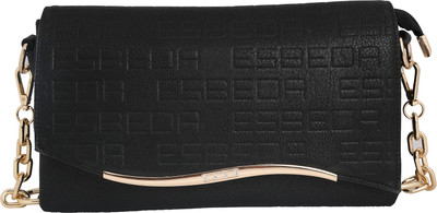 

Esbeda Girls Evening/Party Black PU Sling Bag
