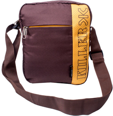 

Killer Boys Casual Brown, Yellow Polyester Sling Bag