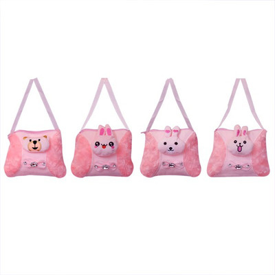 

AARIP Girls Casual Pink Velvet Sling Bag