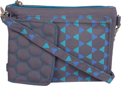 

Anekaant Women Casual Grey Polyester Sling Bag